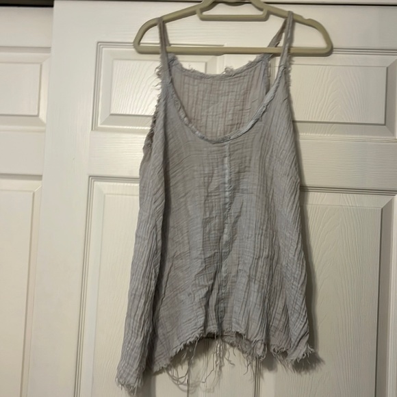 Tops - Linen Boho Tank